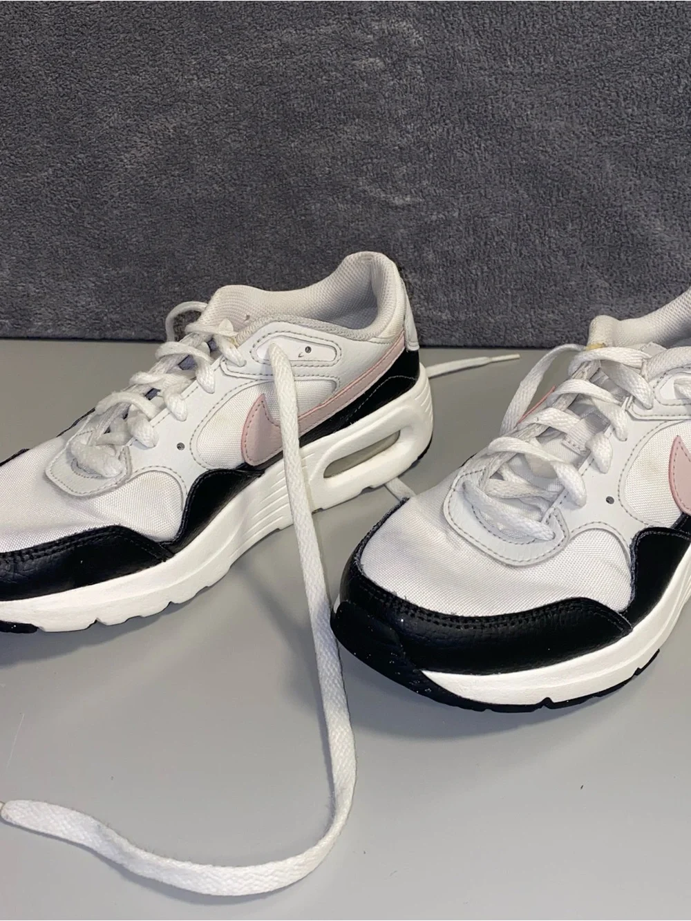 Nike Air Max SC Platinum Tint Violet Black Sneakers CW4554-006 Size 7